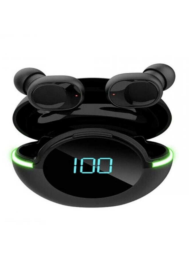 Y80 Bluetooth 5.1 In-Ear Sports Headphones – LED Digital Display, Auto Pairing, Touch Control, HiFi Stereo & Deep Bass - Image 1